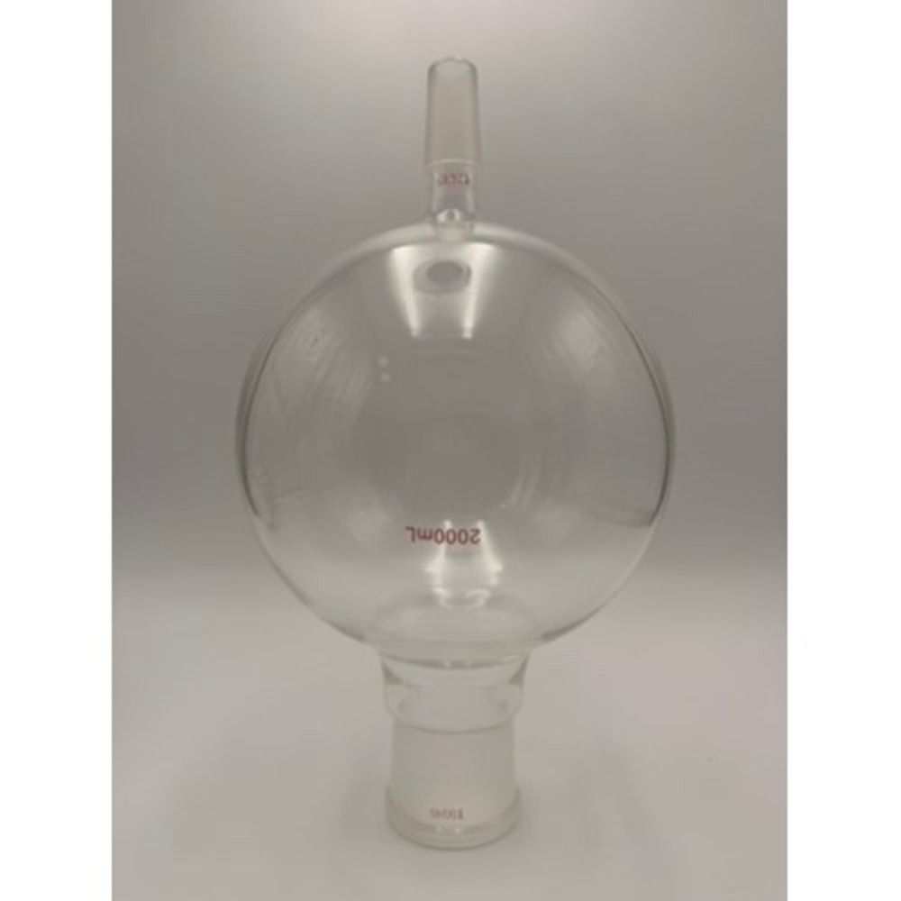 2000mL Round Bottom Flask Lab Glassware Clear 50/45 24/40